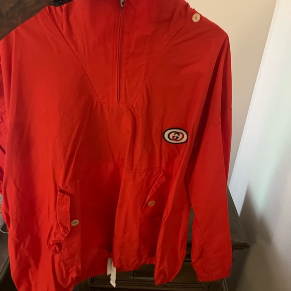 Gucci Vibrant Red Windbreaker